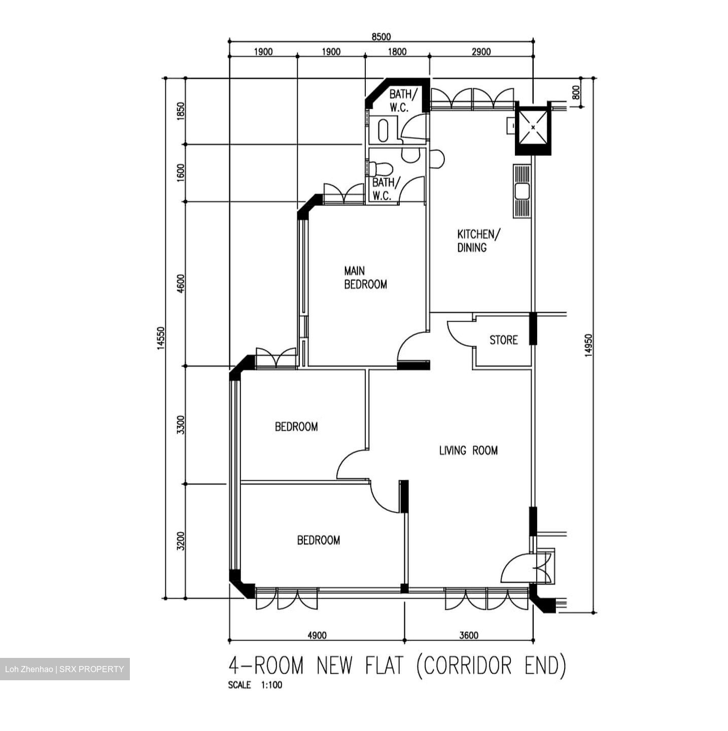 Blk 250 Jurong East Street 24 (Jurong East), HDB 4 Rooms #619421681